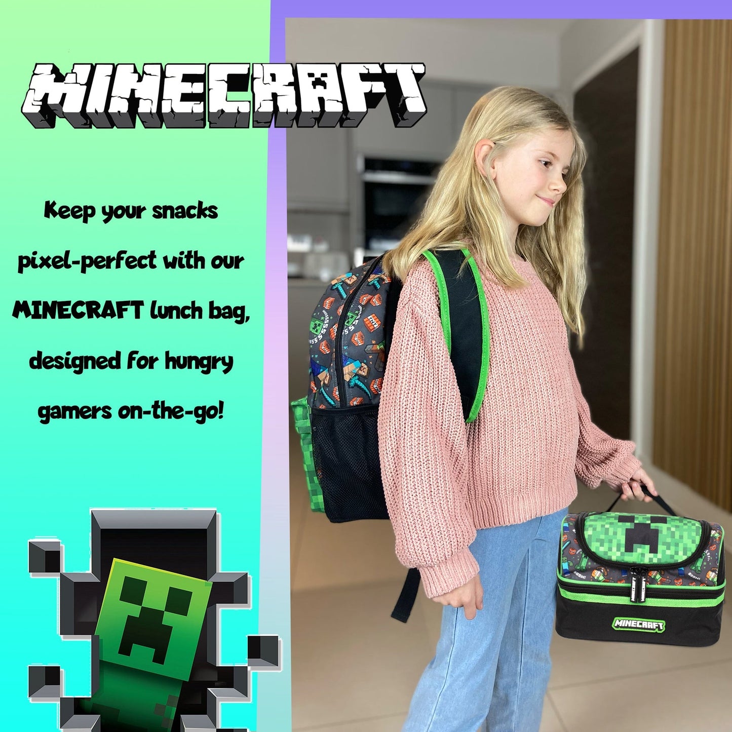 Minecraft Multi Sac repas
