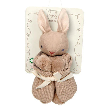 Doudou Lapin Taupe – vue produit 3