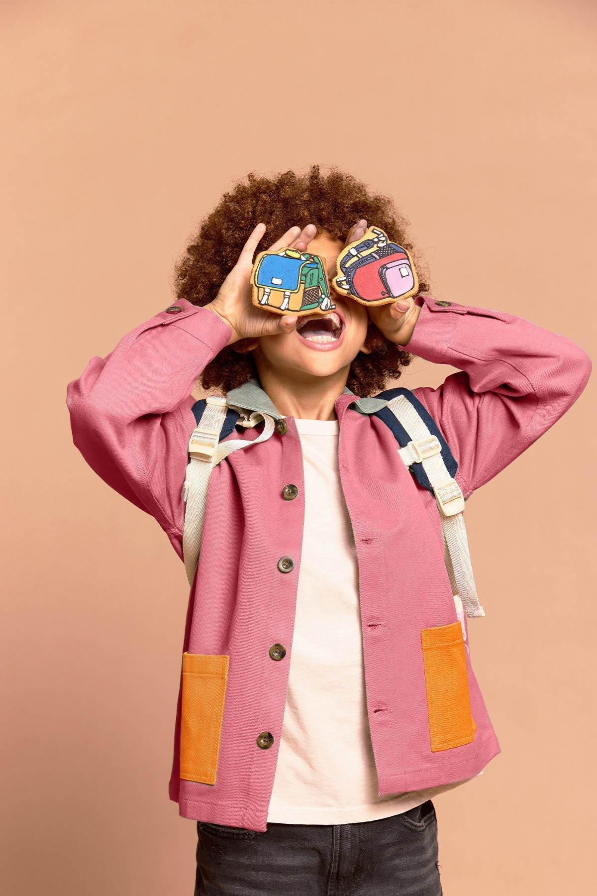 Tricolor Jacke Marceau Rosa