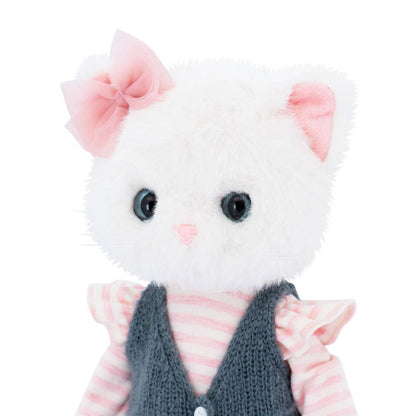 Peluche, Lucky Kitty, Lucky Sophie : Chaton élégant 38 cm 3+