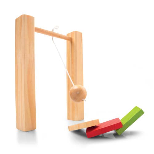 Course de Dominos en Bois – 200 Pièces