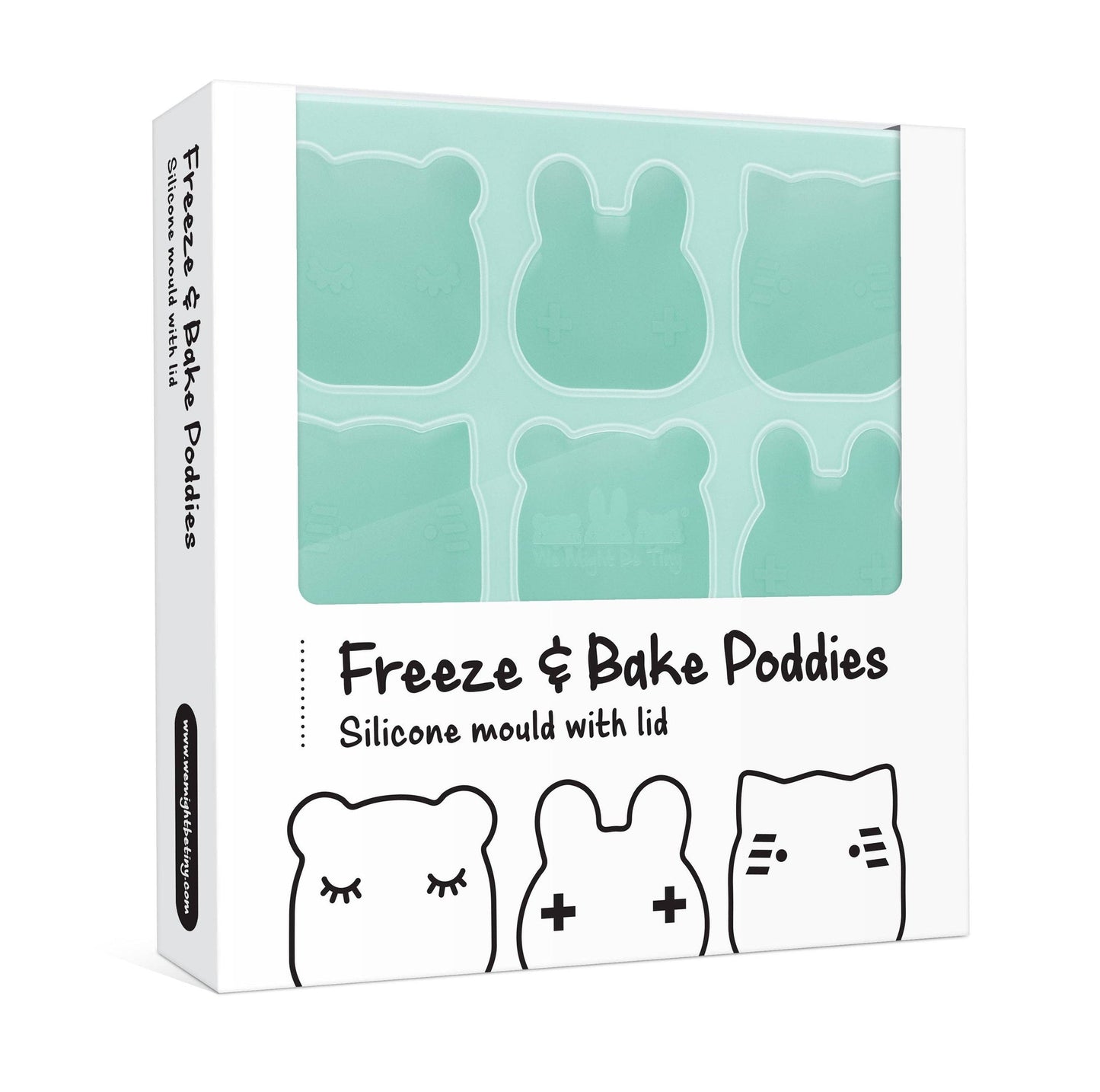 Bac à glaçons/moule Freeze & Bake Poddies - Menthe