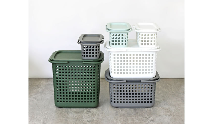 Panier Cestino S 5L avec couvercle Coverchio