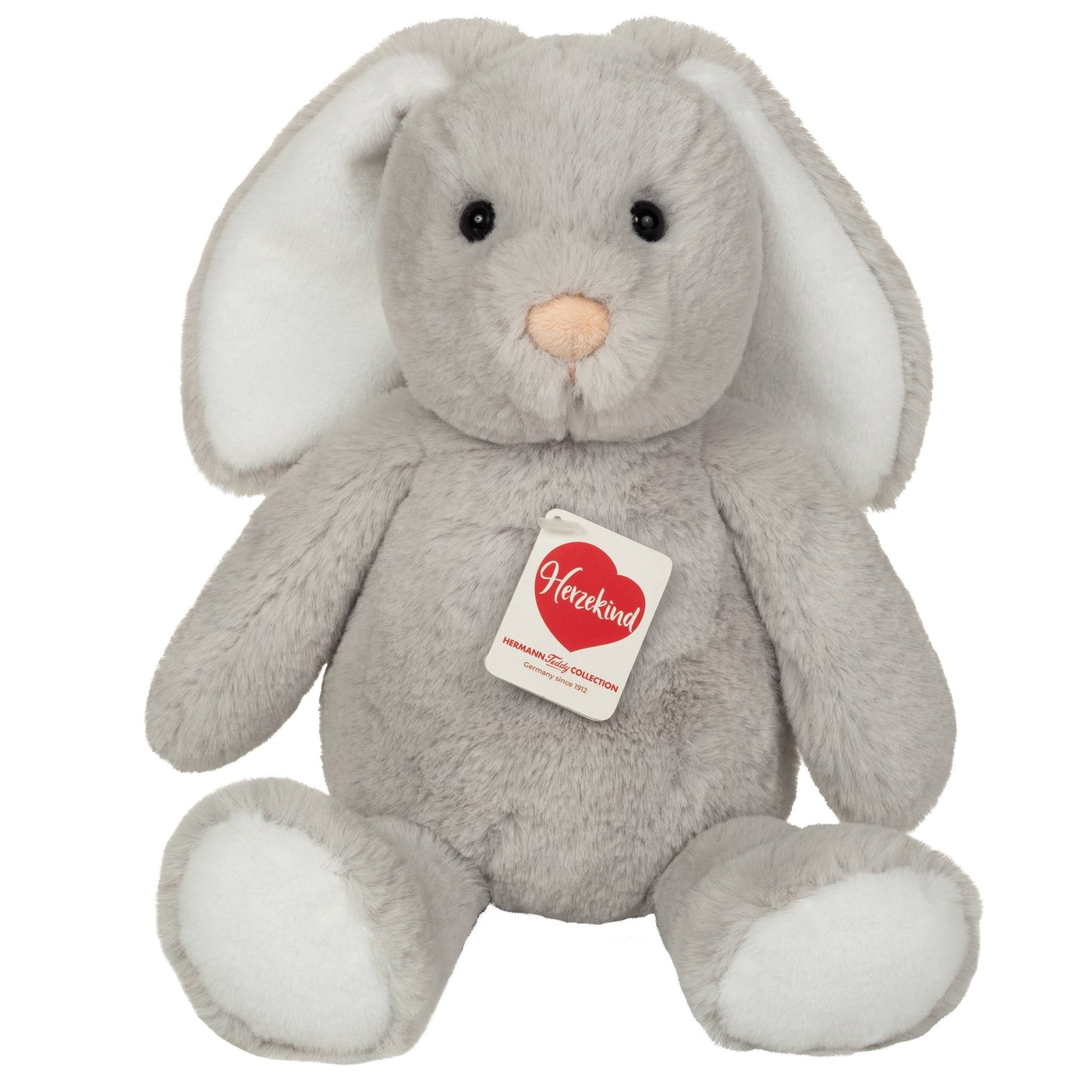 Peluche Lapin Abby Gris - Teddy Hermann