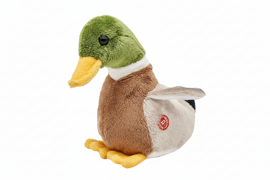 Mallard Duck Plush Toy with Sound