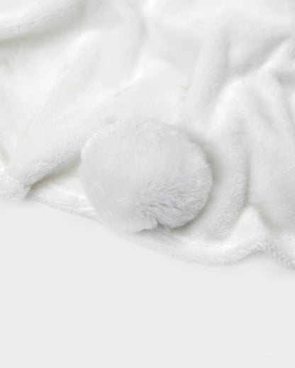 Mini cape lapin 86-110 cm pour enfants de 1 à 4 ans