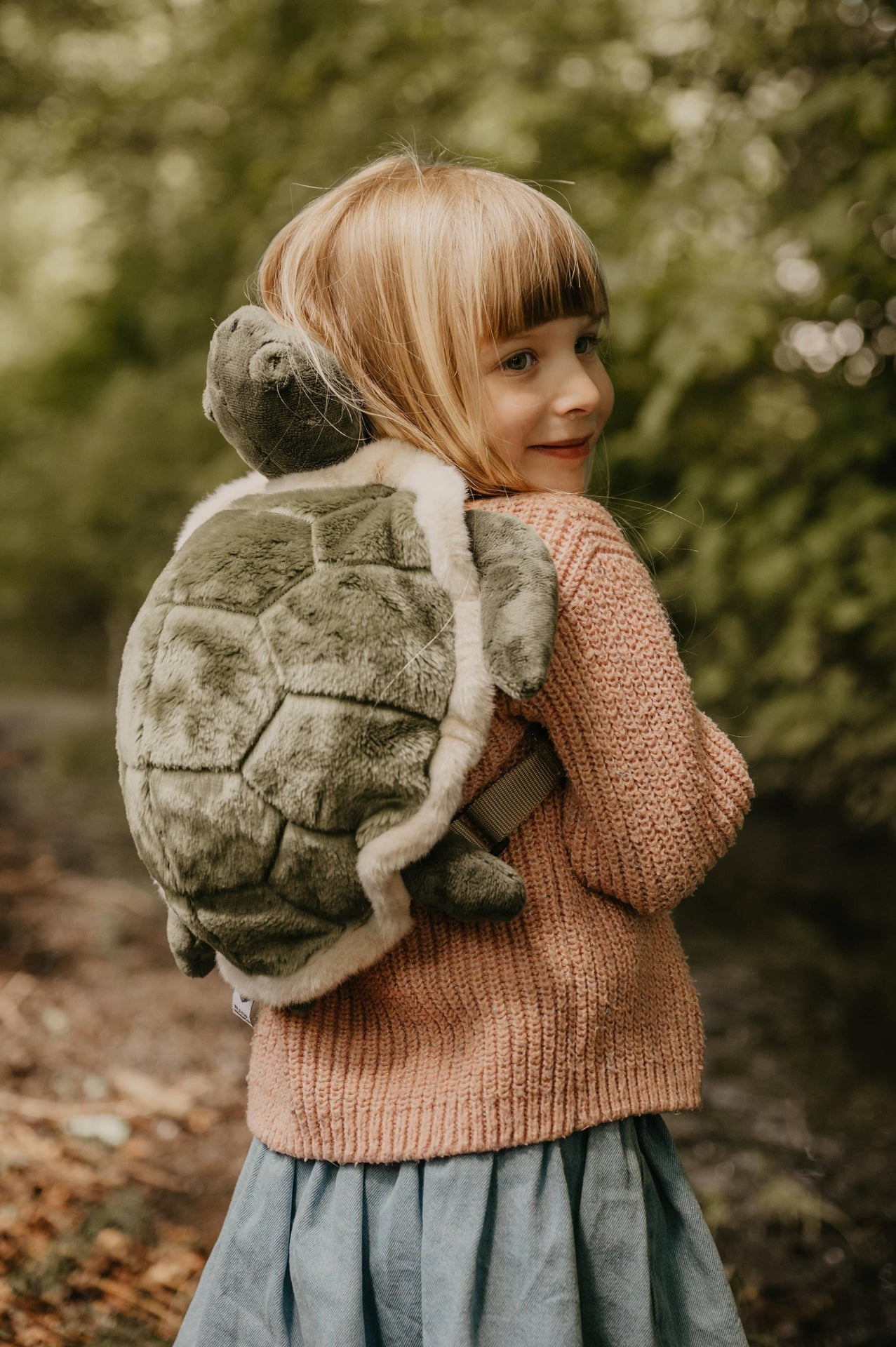 Plüschrucksack Kinder Schildkröte