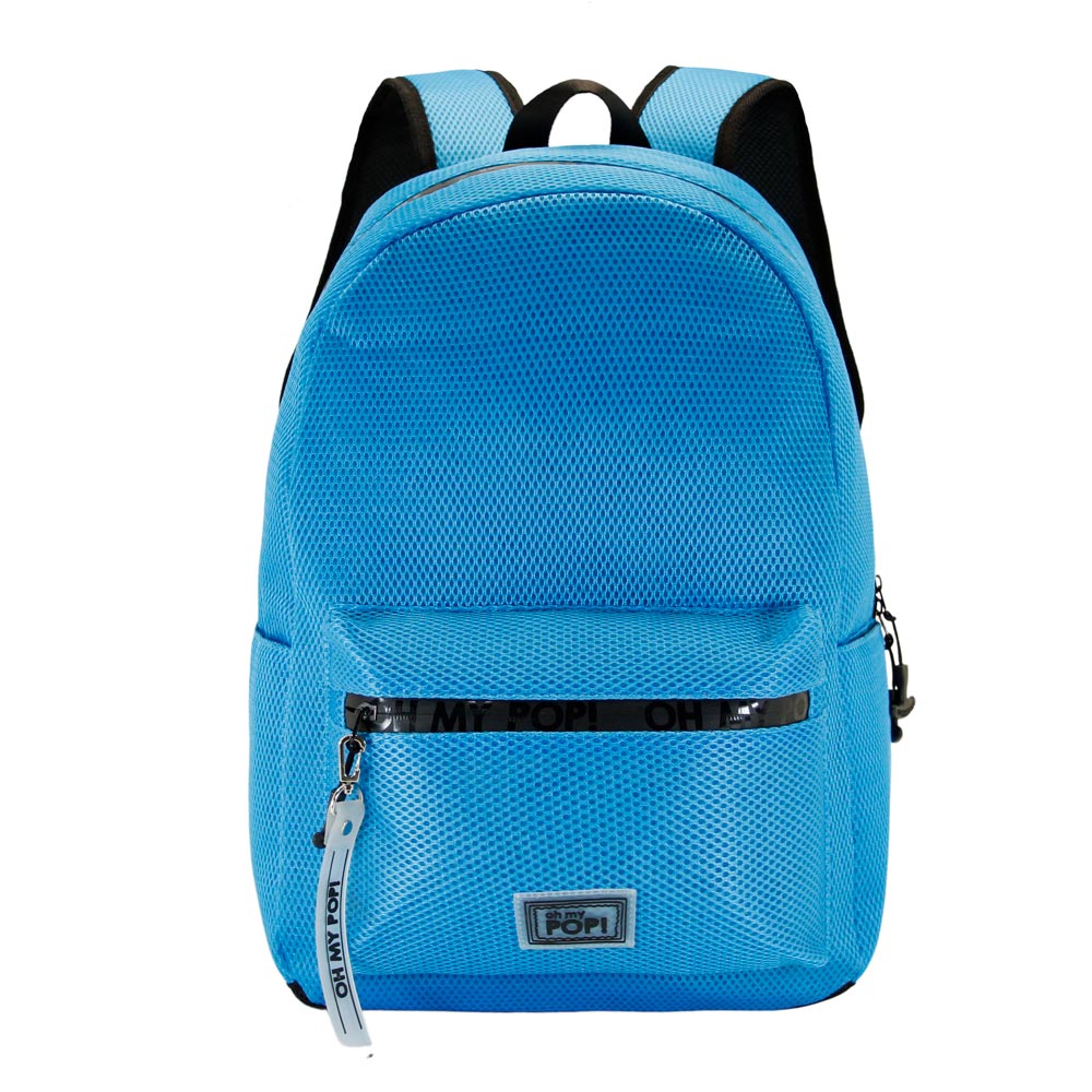Sac à Dos Mesh Oh My Pop! « Cyan Neon »