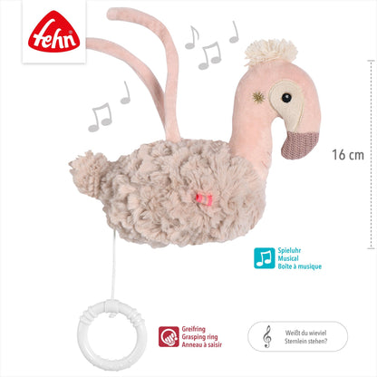 Spieluhr Flamingo