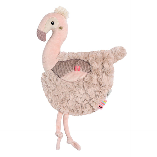 Doudou flamant rose – 33 cm