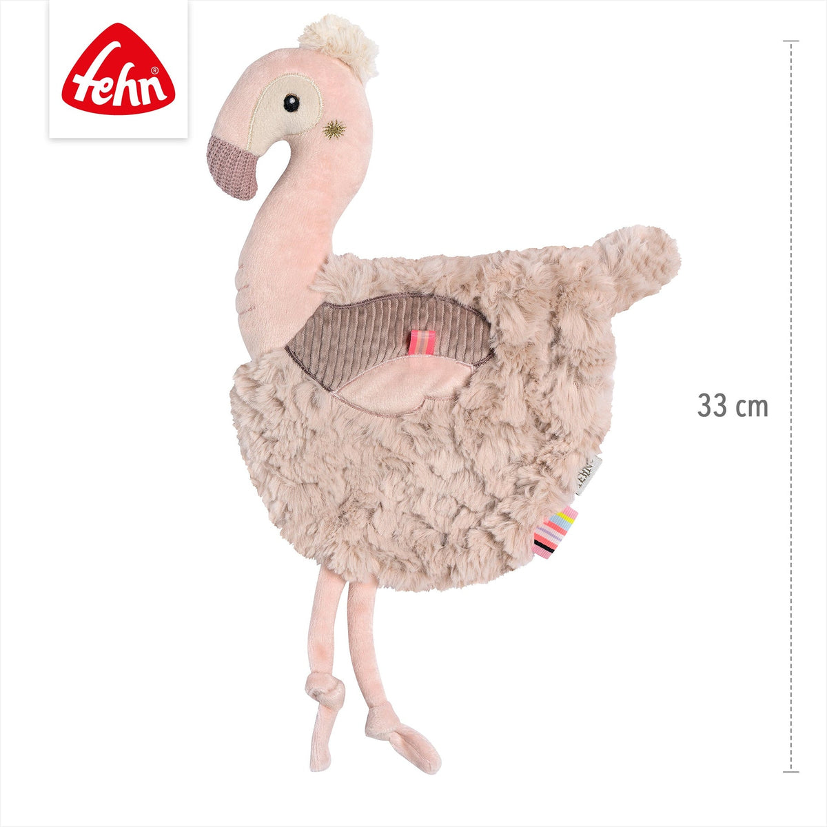 Schmusetuch Flamingo