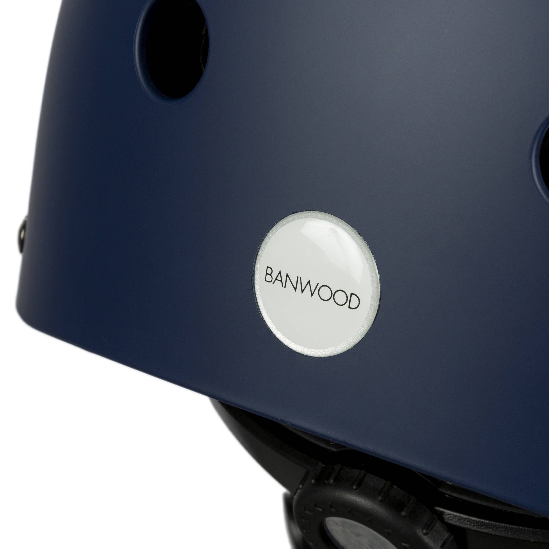 casque enfant bleu marine mat banwood
