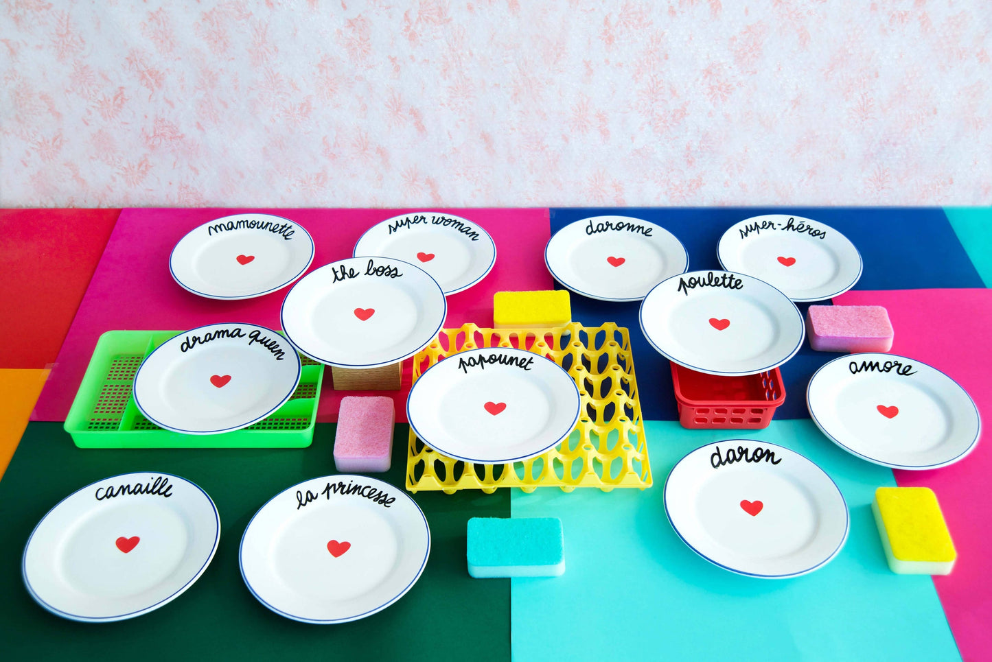 Familien-Spaßteller – Superhelden