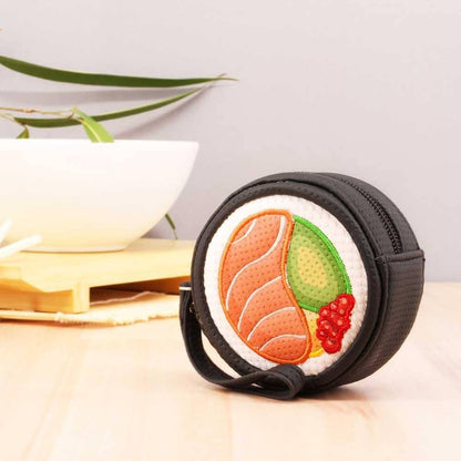 Porte-Monnaie Sushi Oh My Pop! « Maki » – Noir
