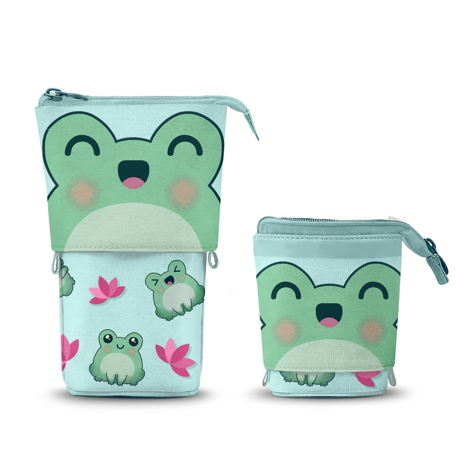 Étui Mignon Oh My Pop! « Froggy » – Turquoise