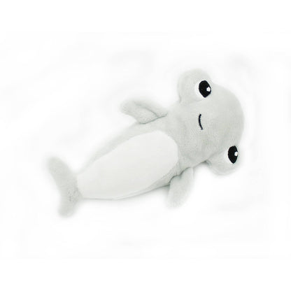 Ptipotos Plüschtier Hammerhai-Mutter und -Baby - Hellgrau