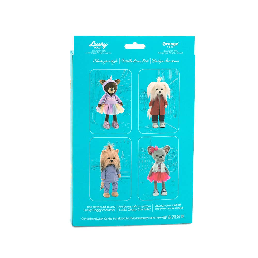 Ensemble de vêtements en peluche : style urbain