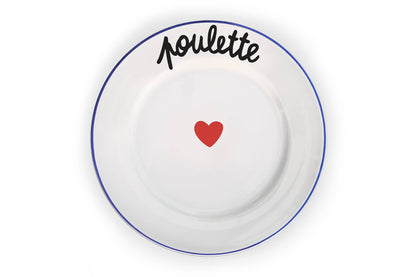 THE FAMILY HAS A BLAST Plate - Poulette