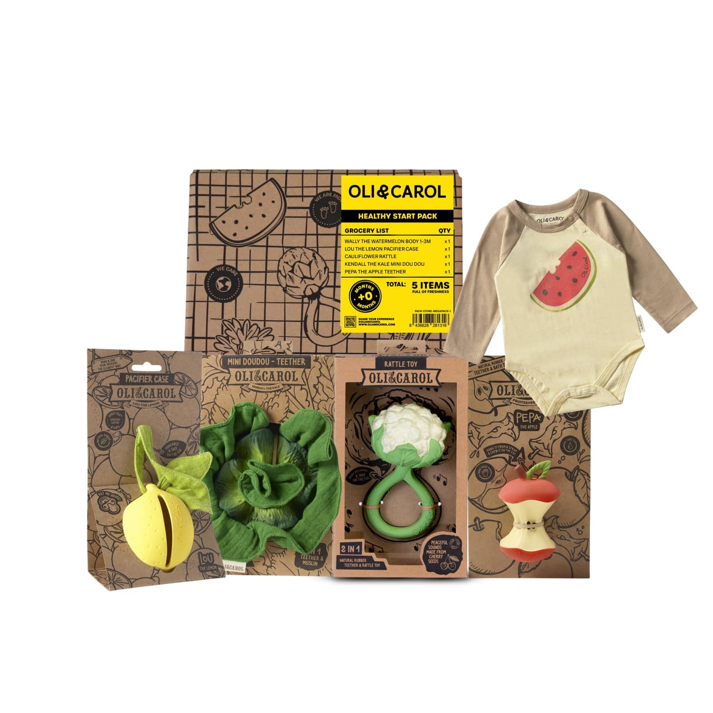 Healthy Start – Coffret cadeau bébé