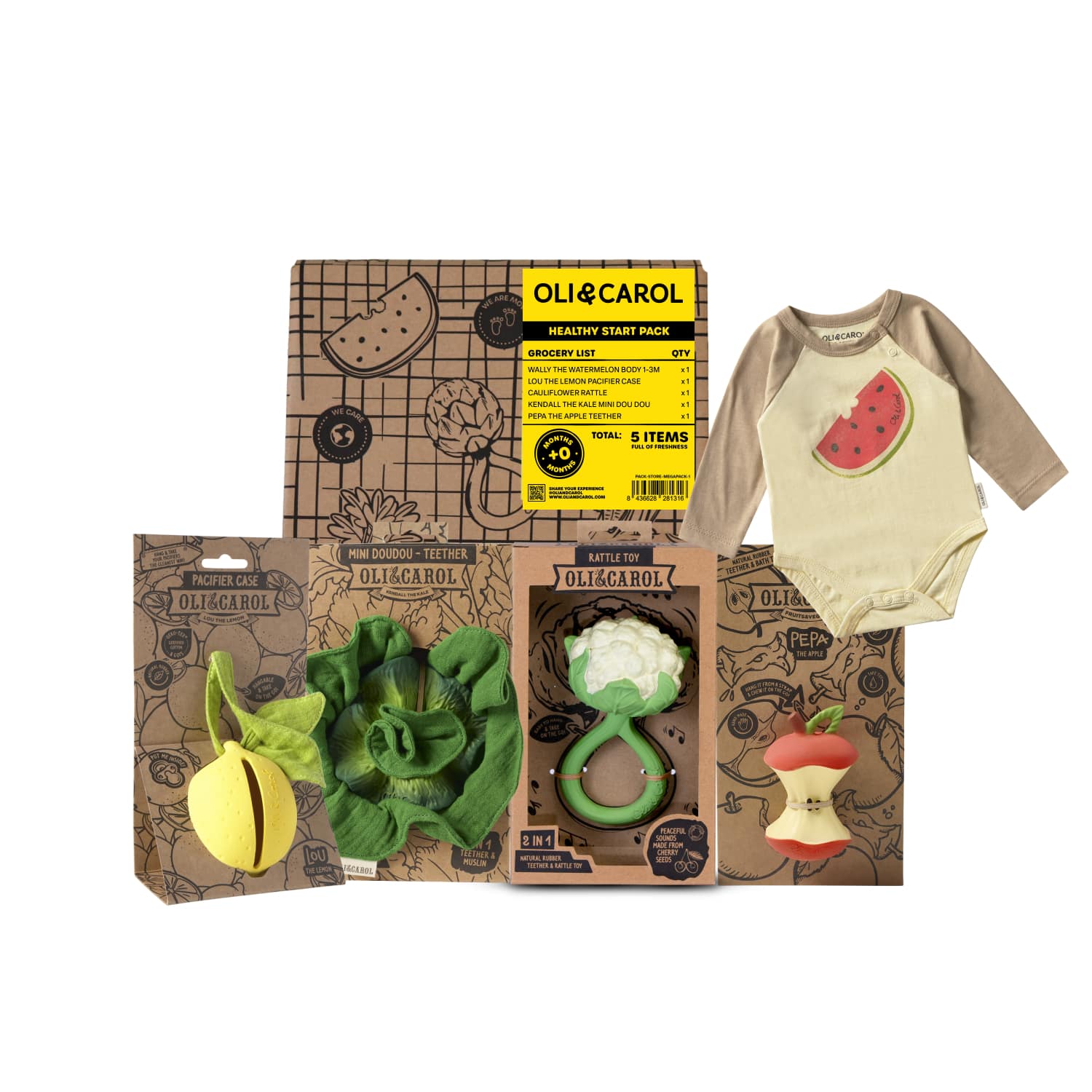 Healthy Start – Coffret cadeau bébé