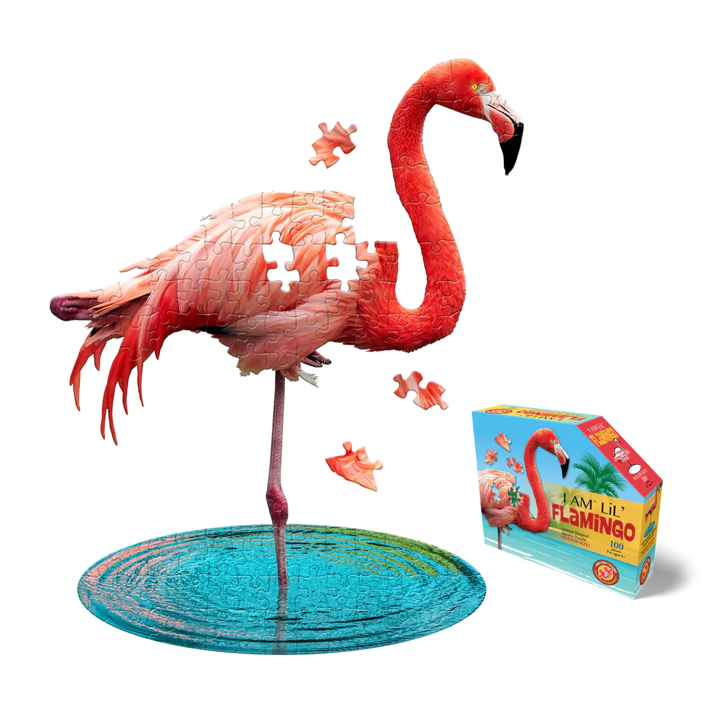 Ich bin das kleine Puzzle – Flamingo