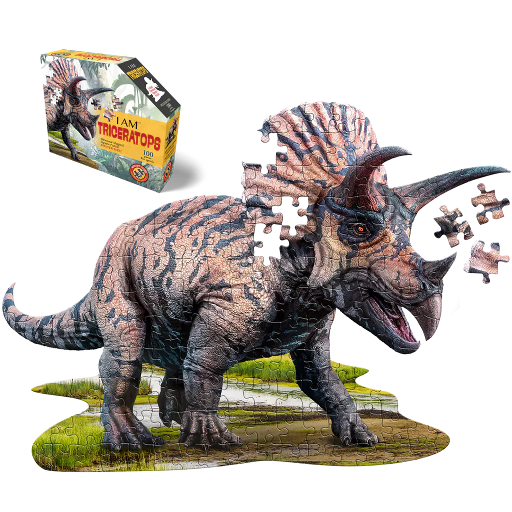 Puzzle - Ich bin Triceratops