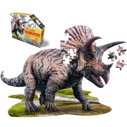 Puzzle - Ich bin Triceratops