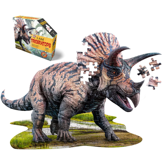 Puzzle - I am Triceratops