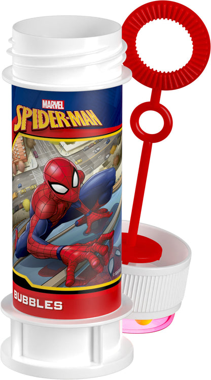 Seifenblasen Spider-Man Marvel Set – Display 36 Flaschen 60 ml Bubble World