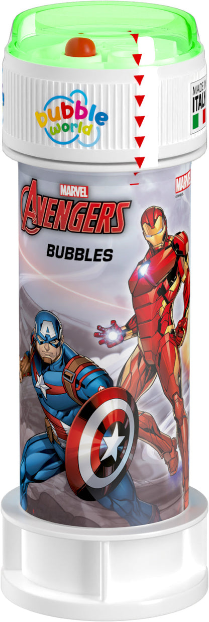 Marvel Avengers Bubble Blower Set – Display 36 x 60ml bottles