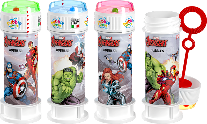 Marvel Avengers Bubble Blower Set – Display 36 x 60ml bottles