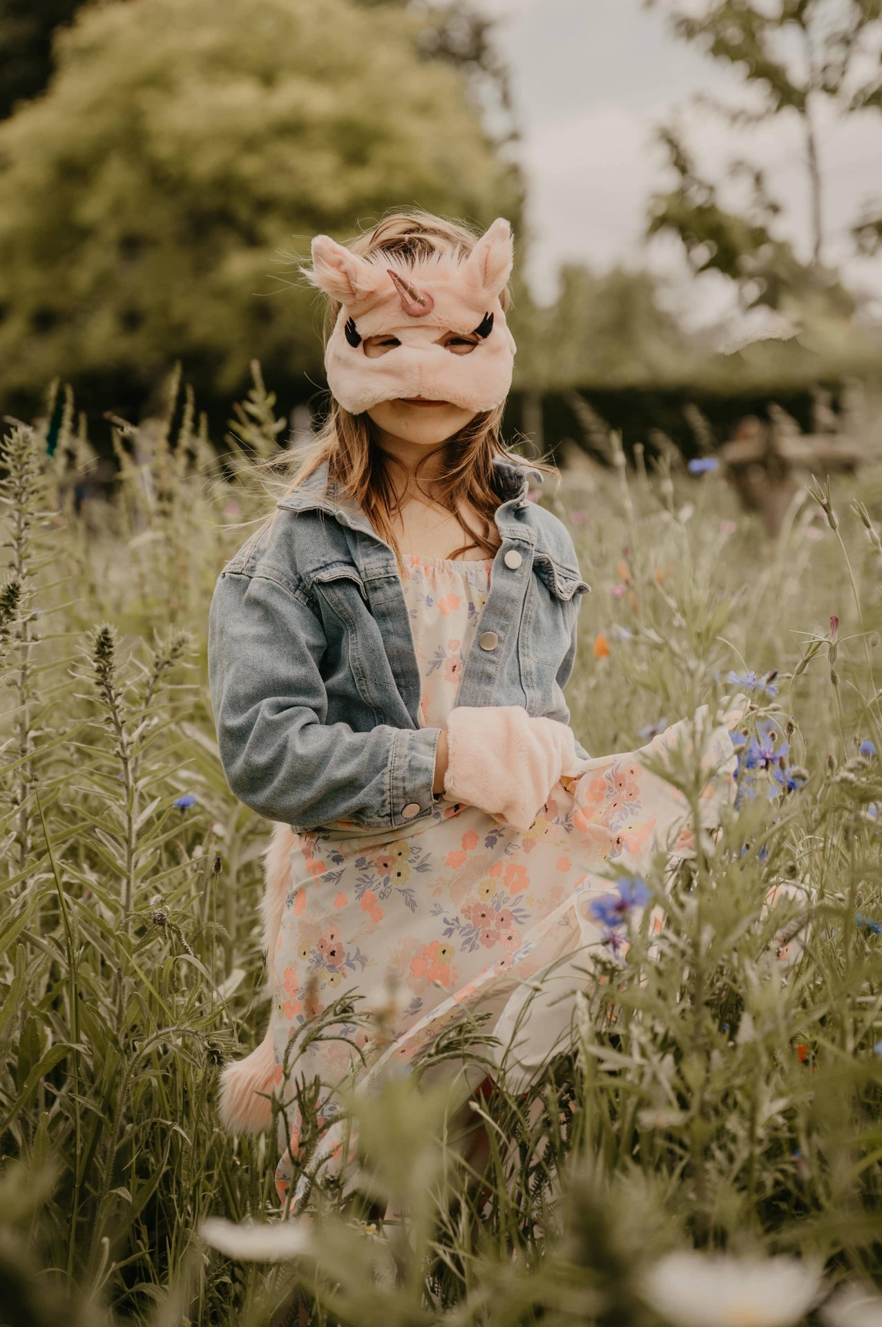 Déguisement Enfant Licorne Rose