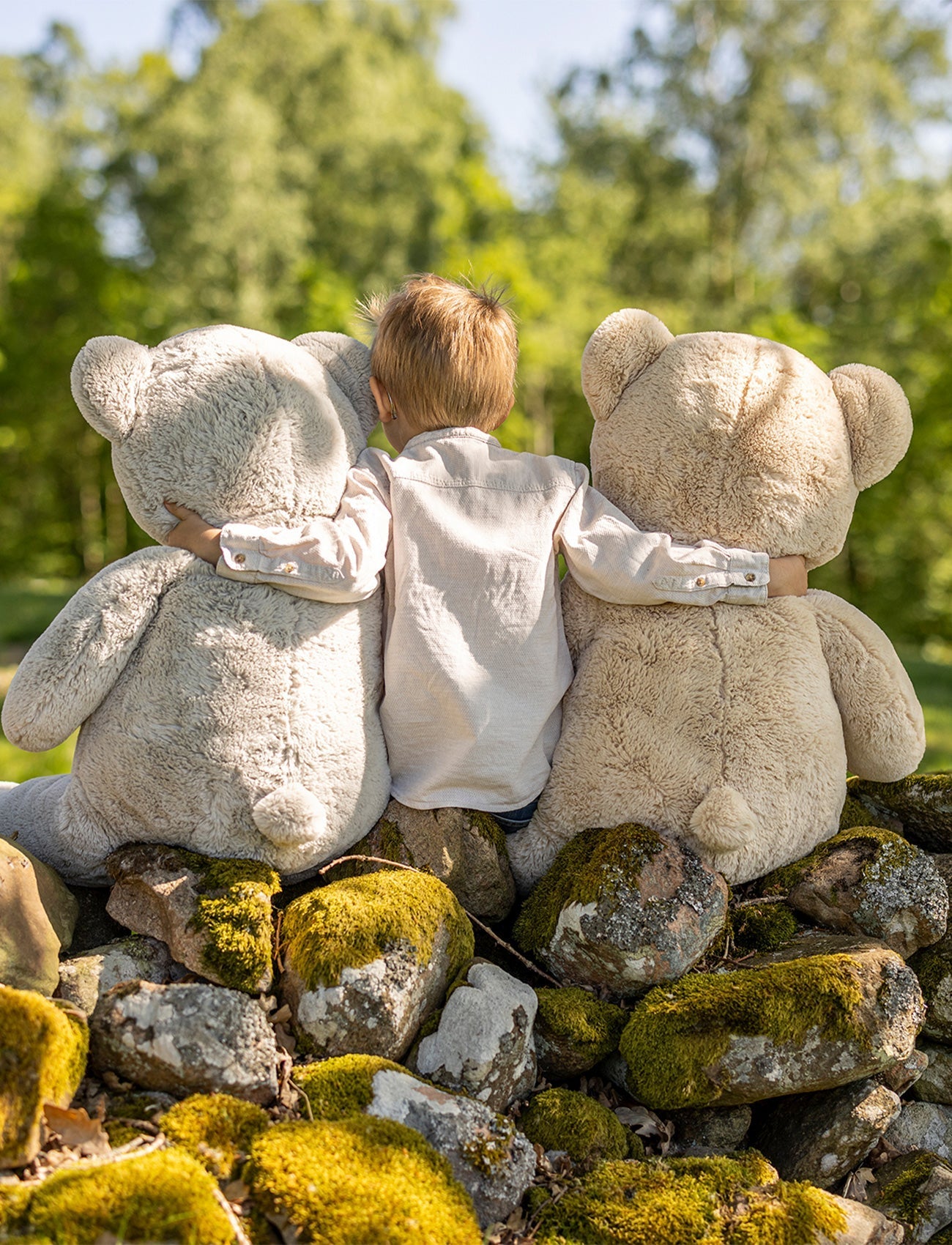 Peluche Ours Valle – 100 cm – Vue 6