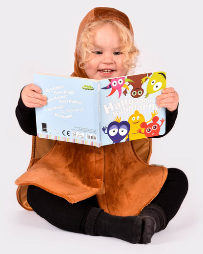 Babblarna Babba Braun 86-110 cl 1-4 Jahre
