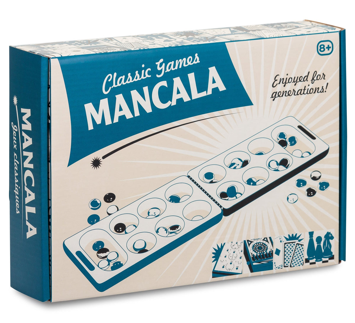 Jeu de Mancala en Bois