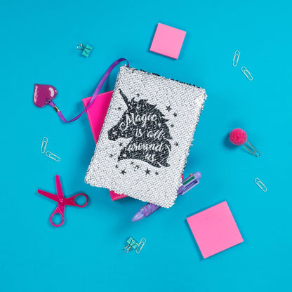 Carnet à sequins – magique All Around