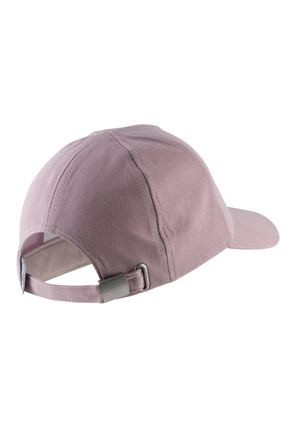 Casquette avec volant fleuri