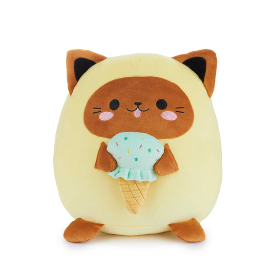 Kawaii Fluffy Minty Cushion