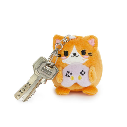 Porte-clés Fluffy Kawaii Gamer