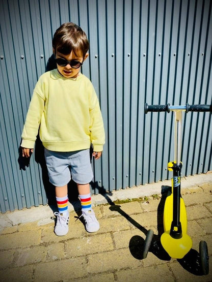Children's Socks in Primary Colors