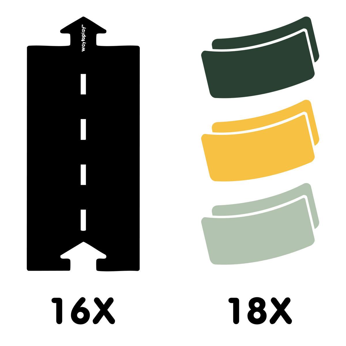 Routes & Arches – 9 combinaisons