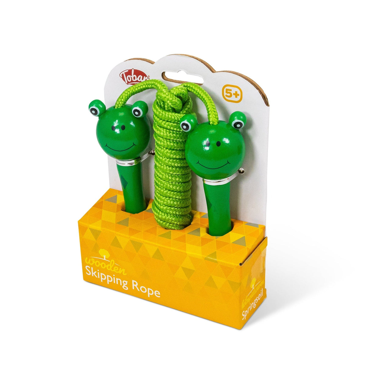 Corde à Sauter en Bois – Modèle Animal Assorti