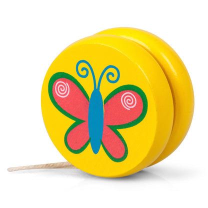 Mini Yoyo en Bois – 5 cm