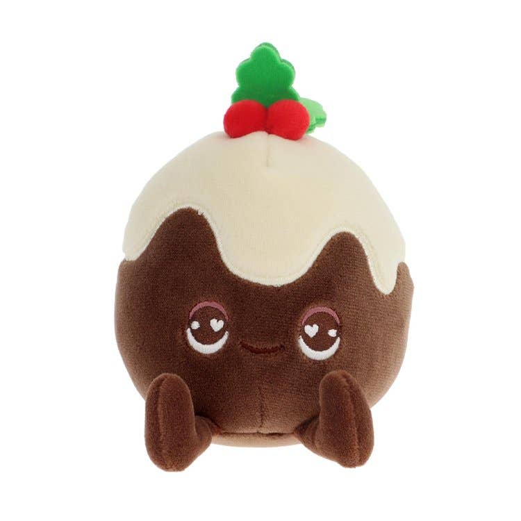 Mini peluches pâtisseries de Noël 8 cm – 6 modèles