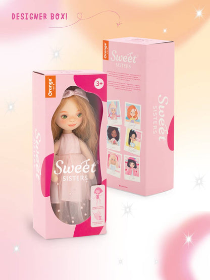 Sunny-Puppe im rosa Kleid – 32 cm