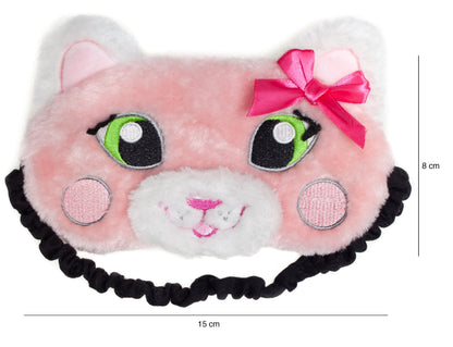 Masque de sommeil – rose chat