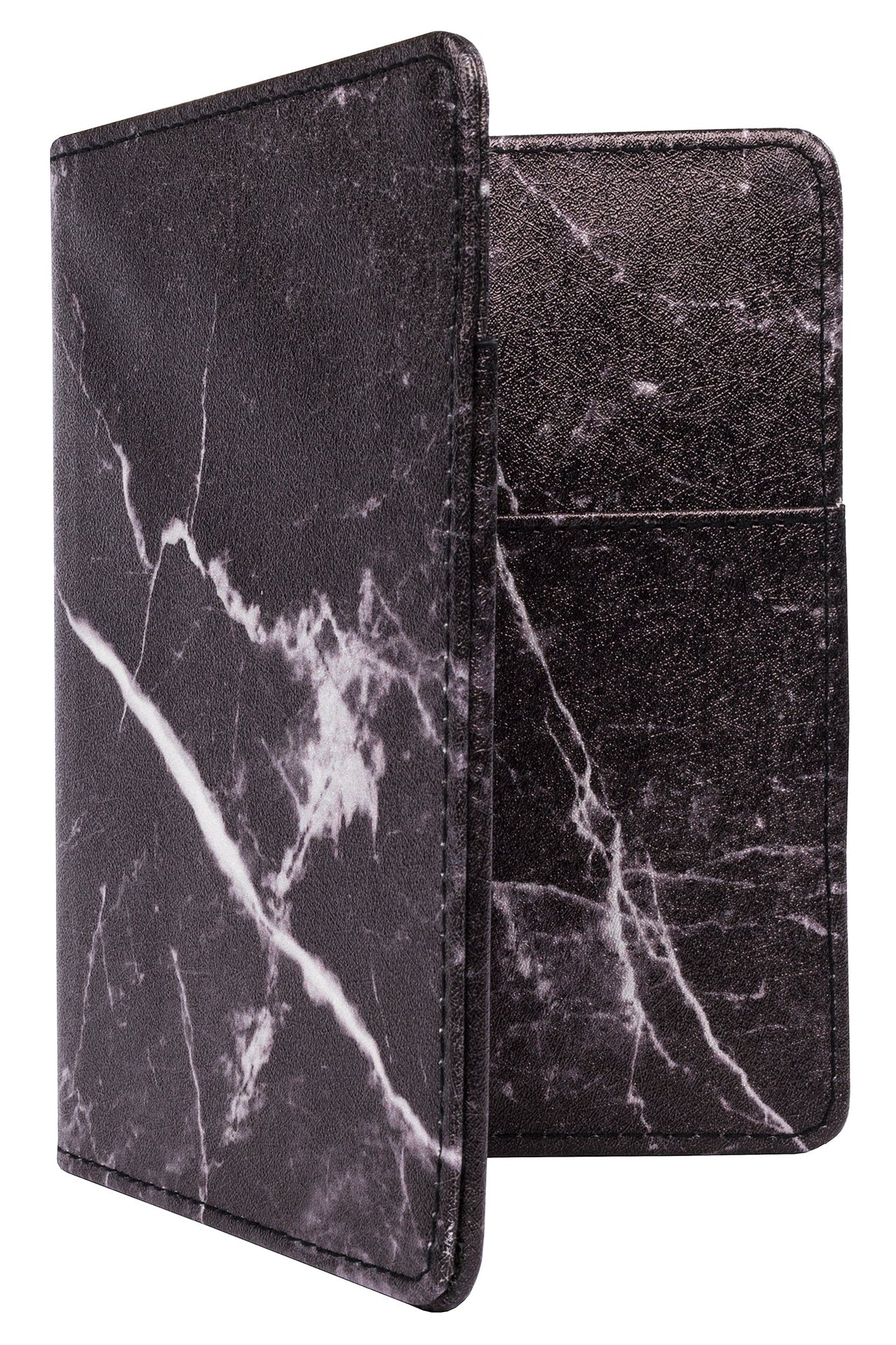 Étui pour passeport – noir Marble