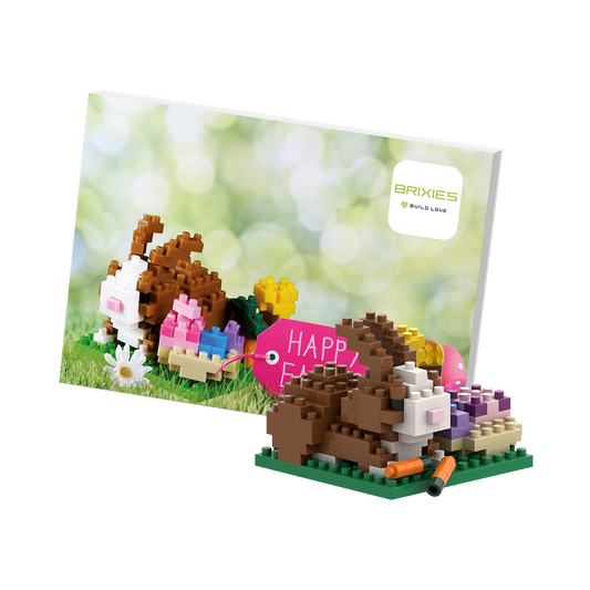 Postkarte BRIXIES Osterhase