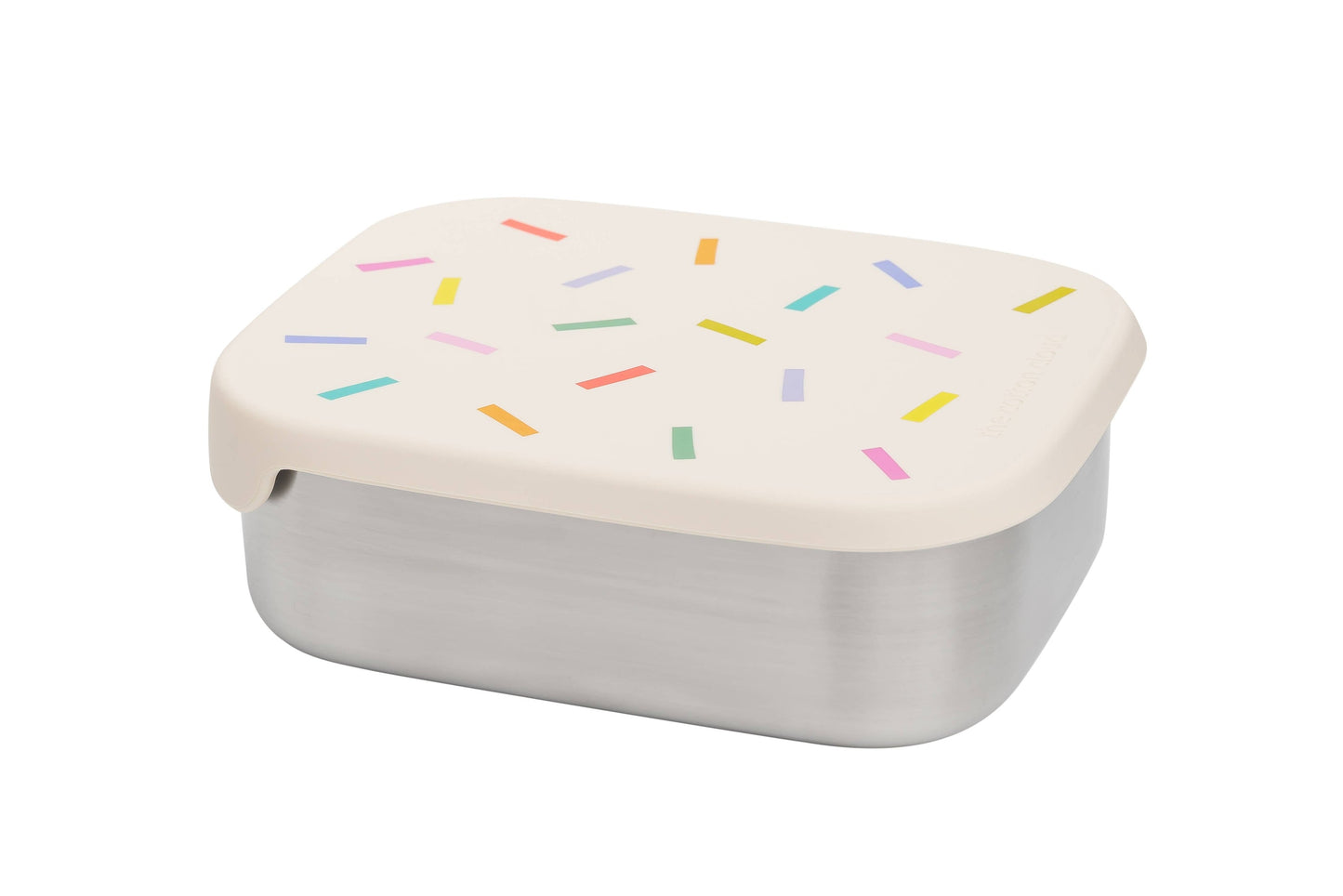 Stainless Steel Lunch Box with Compartments for Children
 confetti