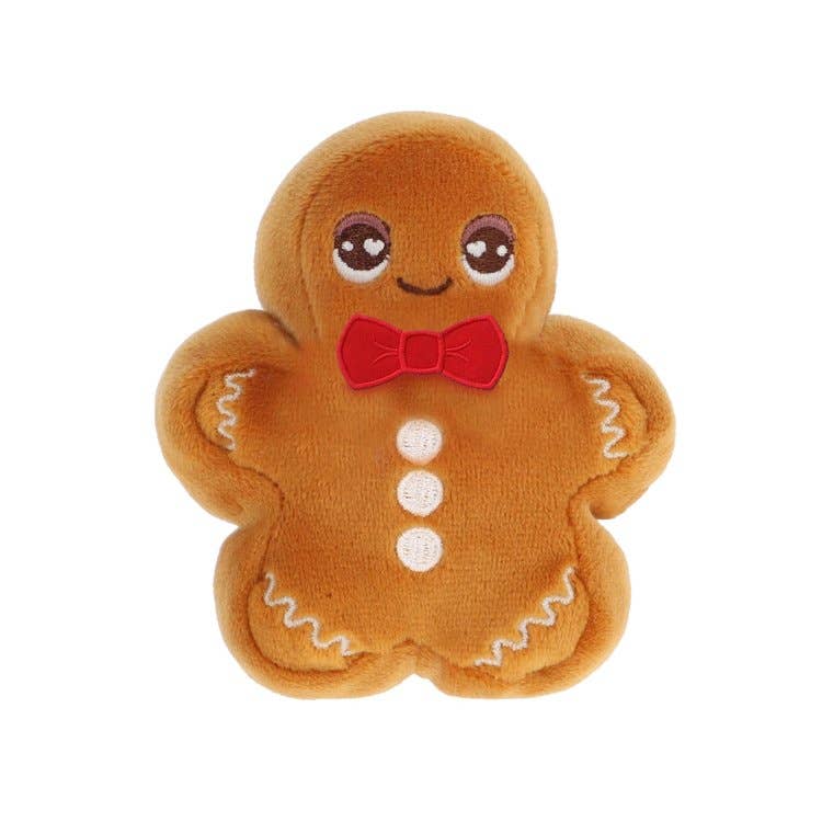 Mini peluches pâtisseries de Noël 8 cm – 6 modèles